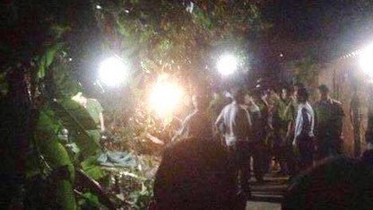 Cụ bà 80 tuổi bị sát hại, bỏ trong bao tải phi tang Hiện trường nơi phát hiện xác cụ bà