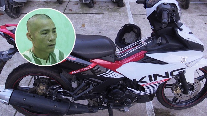 Rút kéo đâm thẳng vào cổ bạn để cướp mô tô Đối tượng cùng tang vật