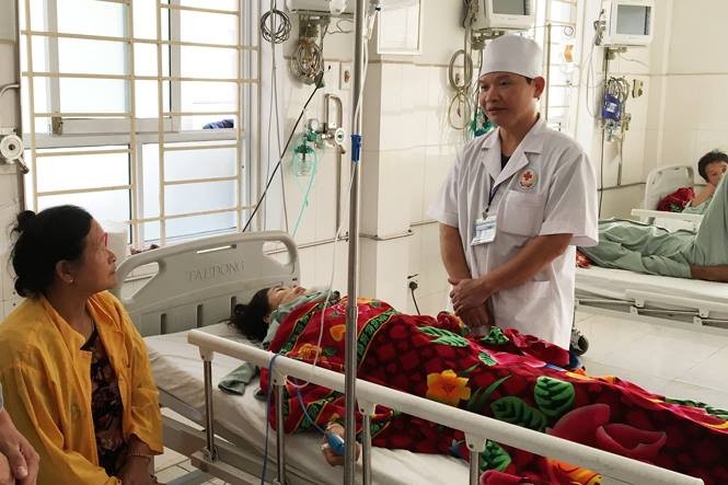 Bắt kẻ hiếp dâm, sát hại chủ quán cắt tóc Nạn nhân hiện đang được điều trị tại Bệnh viện Quân y 91
