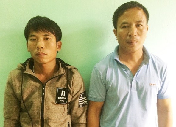 Kẻ trộm chó dùng súng bắn người dân truy đuổi Chung và Bẩy đang bị cảnh sát tạm giữ hình sự. Ảnh: C.A