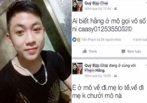 Lời khai man rợ của hot boy 18 tuổi giết người yêu, vứt xác trên núi Phạm Văn Quý và những dòng thông tin đăng tìm nạn nhân