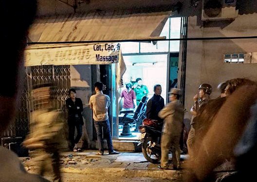Cô gái 19 tuổi bị giết đang có thai 3 tháng Cơ quan công an phong tỏa hiện trường vụ án