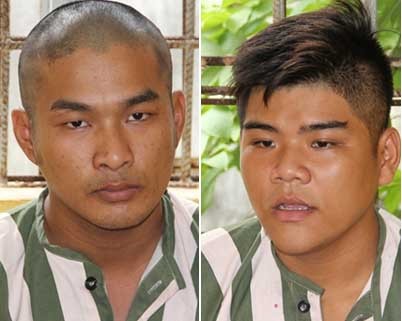 Thai phụ theo chồng và đồng bọn gây ra 13 vụ trộm Các nghi phạm tại cơ quan công an