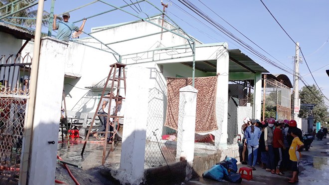 9X giết mẹ và bà nội rồi vào nghĩa trang trốn Căn nhà nơi xảy ra vụ án mạng con đánh chết mẹ và bà nội