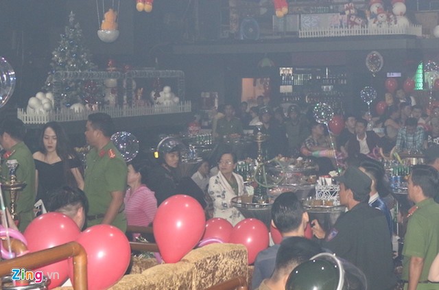 Phát hiện nhiều nam nữ dương tính ma túy tại quán bar Quán Bar No.1 liên tục bị cảnh sát phát hiện có khách dương tính với ma túy. Ảnh: C.A