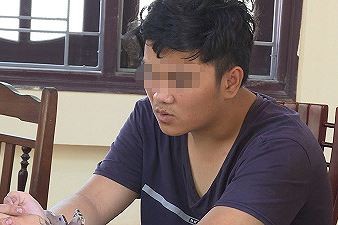 Kẻ đâm 2 người thương vong tại Hưng Yên liên tục đổi lời khai Kh tại cơ quan công an - Ảnh: Công an tỉnh Hưng Yên