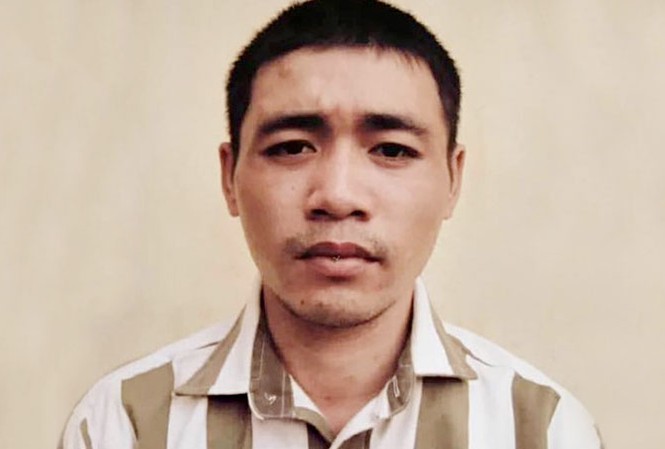 Phạm nhân vượt ngục bị bắt trong rẫy sau 2 ngày trốn trại giam Cao Đăng Thành. Ảnh: Công an cung cấp