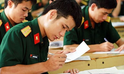 Hai trường khối quân sự không phân biệt điểm chuẩn Nam – Bắc trường Sĩ quan Không quân và Học viện Khoa học quân sự thực hiện một điểm chuẩn xét tuyển chung