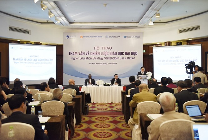 5 trụ cột của giáo dục đại học Việt Nam đến năm 2030 Toàn cảnh hội nghị