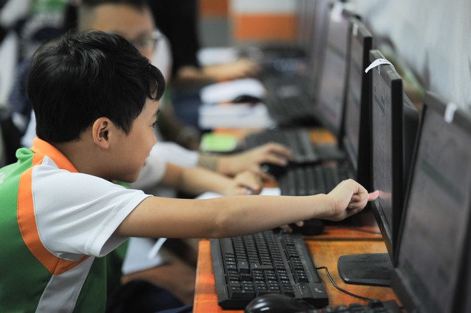 Hà Nội đạt thành tích cao nhất tại Violympic Thí sinh tham gia kỳ thi Violympic 2018