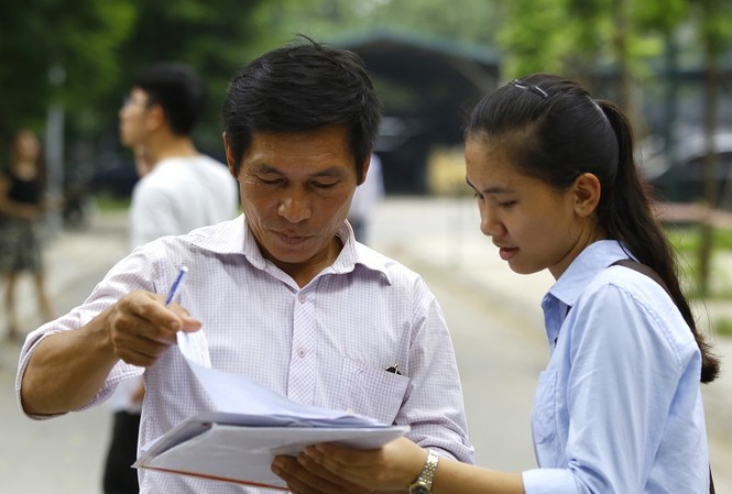 2,75 triệu nguyện vọng đăng ký xét tuyển đại học thí sinh dự thi THPT quốc gia 2018
