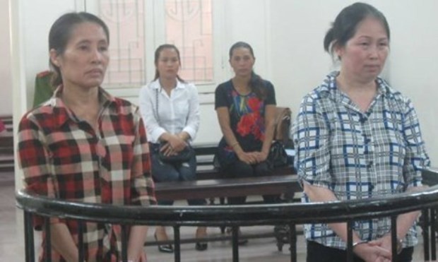 Lừa nhân tình vào nhà nghỉ quan hệ để đầu độc, cướp tài sản Các bị cáo tại toà.