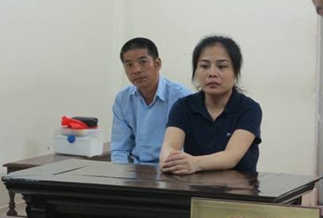 Nghi án phó chủ tịch huyện bị lừa 'chạy' chức Bị cáo Phạm Thanh Nga tại Tòa án Hà Nội.