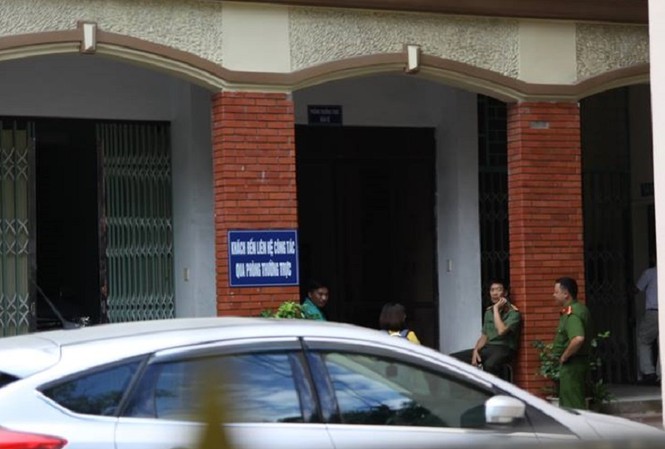 Điểm thi bất thường ở Hà Giang: Chấm lại tất cả các bài trắc nghiệm An ninh được tăng cường tại Sở GD&ĐT tỉnh Hà Giang.