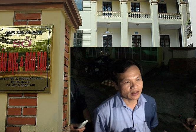 Vụ điểm thi ở Hà Giang: Đã xác minh được đối tượng gây sai phạm Cục trưởng Mai Văn Trinh cung cấp thông tin trong đêm.