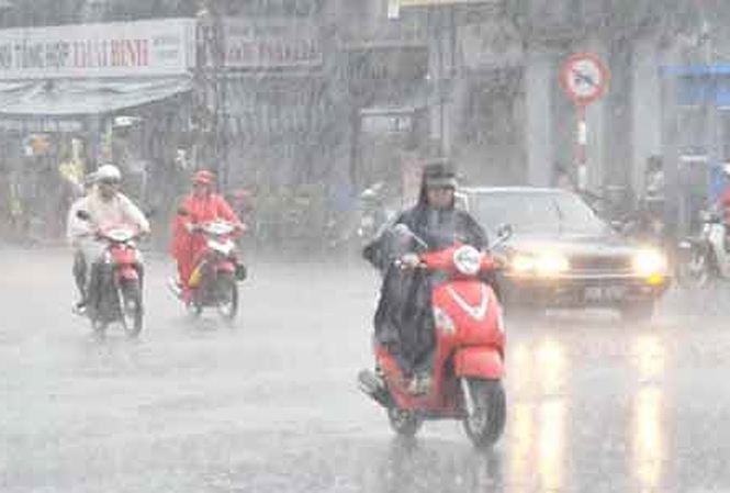 Hết nắng nóng, Bắc bộ chuyển sang mưa lớn trong nhiều ngày Hết nắng nóng, Bắc bộ chuyển sang mưa lớn trong nhiều ngày