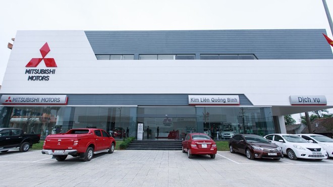 Mở đại lý thứ 26 ở Quảng Bình, Mitsubishi cam kết sản phẩm 'thật chất' Toàn cảnh Đại lý 3S thứ 26 của Mitsubishi Motors tại Quảng Bình