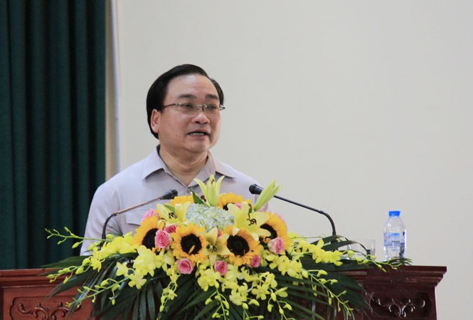 Bí thư Hà Nội tiết lộ lý do ứng cử ở Ba Vì Bí thư Thành ủy Hà Nội Hoàng Trung Hải. Ảnh: Trường Phong