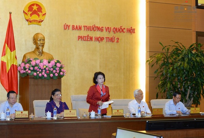 Chủ tịch Quốc hội: Sợi dây kinh nghiệm sao rút mãi không hết Chủ tịch Quốc hội Nguyễn Thị Kim Ngân phát biểu tại Phiên họp Ủy ban Thường vụ Quốc hội