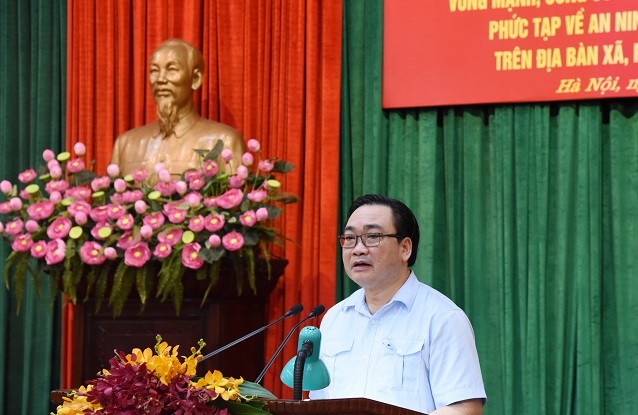 Bí thư Hà Nội: Một số nơi đánh giá đảng viên còn hình thức, nể nang Bí thư Thành ủy Hà Nội Hoàng Trung Hải