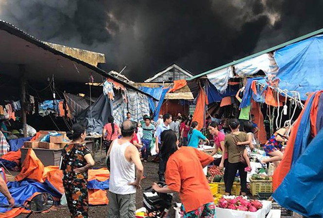 Hà Nội: Cơ sở không đảm bảo phòng cháy, in 500 trang chưa hết Vụ cháy chợ Sóc Sơn cuối tháng 6 vừa qua gây thiệt hại lớn