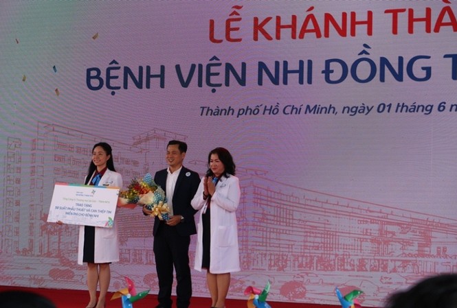 Bệnh viện nhi có sân đỗ trực thăng đi vào hoạt động ở TP. HCM Bệnh viện nhi có sân đỗ trực thăng đi vào hoạt động ở TP. HCM