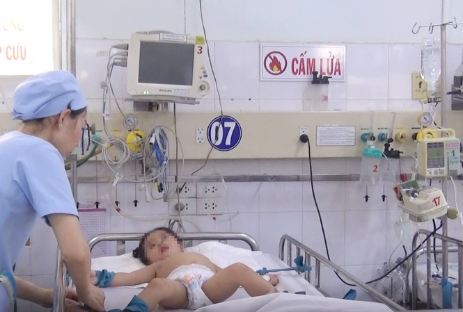 Báo động gia tăng dịch tay chân miệng tại TPHCM Báo động gia tăng dịch tay chân miệng tại TPHCM