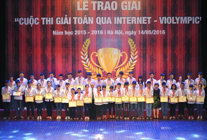 Vinh danh 2.141 học sinh đạt giải quốc gia ViOlympic năm học 2015-2016 2141 là số học sinh các cấp Tiểu học, THCS, THPT đã đạt giải cuộc thi năm nay
