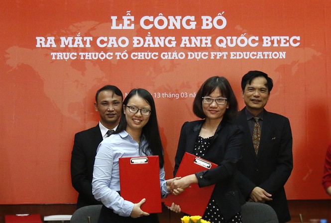 Ra mắt Cao đẳng Anh quốc BTEC tại Việt Nam Ra mắt Cao đẳng Anh quốc BTEC tại Việt Nam