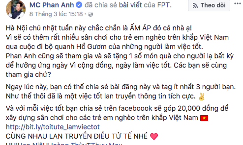 Lan truyền điều tử tế gây quỹ dựng sân chơi trẻ em nghèo Lan truyền điều tử tế gây quỹ dựng sân chơi trẻ em nghèo