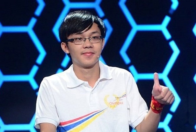 4/18 quán quân Đường lên đỉnh Olympia đang sống ở Việt Nam Nhiều quán quân Đường lên đỉnh Olympia đều chọn con đường đi du học.(Trong ảnh là Văn Viết Đức)