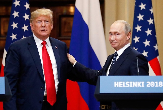 Ông Trump mời ông Putin thăm Mỹ sau hội đàm bị chỉ trích Ông Trump mời ông Putin thăm Mỹ sau hội đàm bị chỉ trích