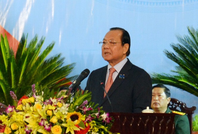 Đưa Bạc Liêu thành tỉnh phát triển khá của khu vực Ông Lê Thanh Hải, Ủy viên Bộ Chính trị phát biểu chỉ đạo