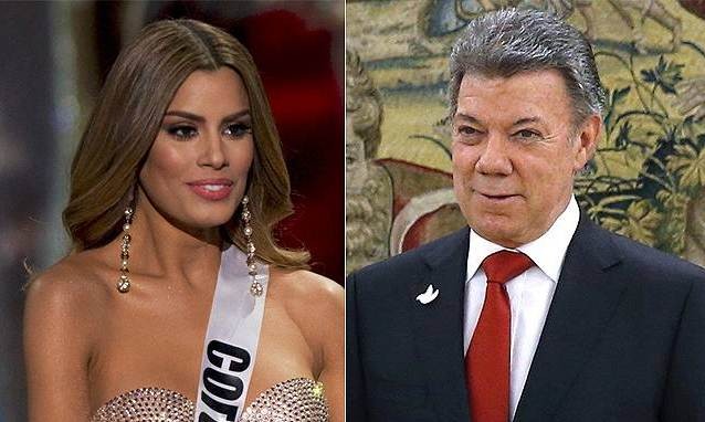 Tổng thống Colombia lên tiếng về lùm xùm của Miss Universe Hoa hậu 'hụt' Ariadna Gutierrez và ông Juan Manuel Santos