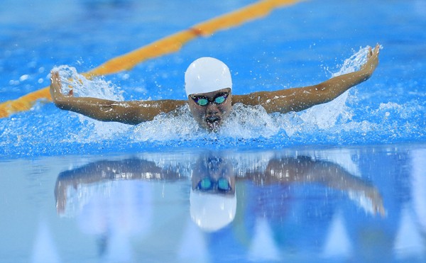 Tết không dành cho kình ngư số một Ánh Viên trên đường đua SEA Games 27. Ảnh: ctv