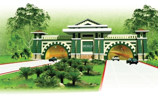 Giảm TNGT, “Khơi thông” kinh tế miền Trung - Tây Nguyên Phối cảnh hầm đường bộ đèo cả