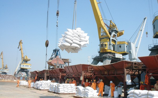 Xuất nhập khẩu: Nhộn nhịp mở hàng đầu năm Một góc cảng Hải Phòng (ảnh chụp chiều 6/2). ảnh: đỗ hoàng