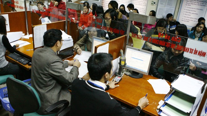 Cần 8.000 tỷ đồng để tinh giản 100.000 biên chế Công chức ngành thuế đang làm việc. Ảnh: Hồng Vĩnh