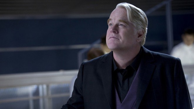 Bi kịch của Philip Seymour Hoffman Philip Seymour Hoffman trong một cảnh quay phim “Trò chơi sinh tử”: Bắt lửa