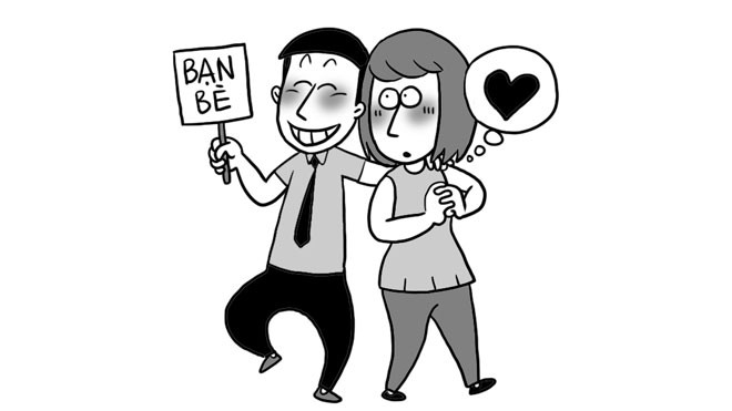 Thân thiết với người yêu như... bạn Thân thiết với người yêu như... bạn