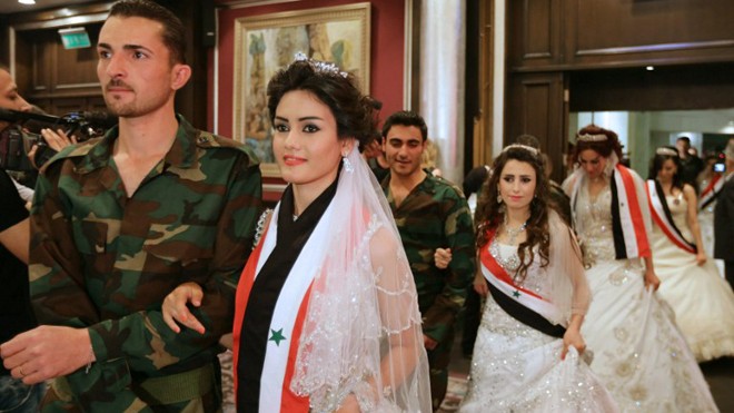 Đám cưới thời chiến ở Syria diễn ra như thế nào? Đám cưới thời chiến ở Syria diễn ra như thế nào?