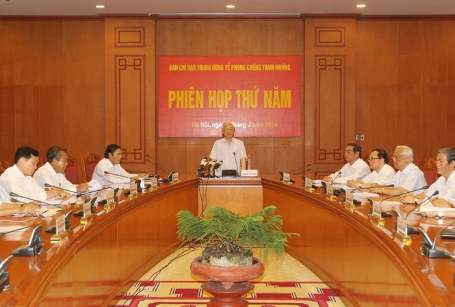 Kiểm tra án tham nhũng nghiêm trọng tại 8 tỉnh Ban Chỉ đạo sẽ tiếp tục theo dõi tiến độ điều tra các vụ án, vụ việc tham nhũng nghiêm trọng