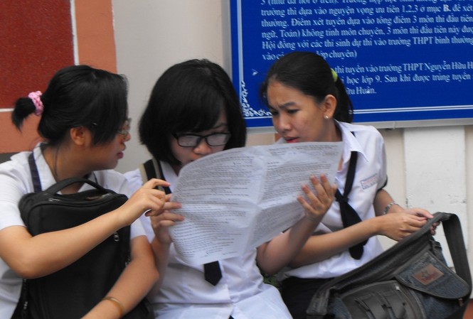 Biển Đông làm nóng mùa thi ĐH,CĐ Thí sinh thảo luận sau khi thi