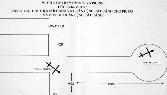 Hai máy bay suýt đụng trên đường băng: “Bọn em xém chết rồi đấy” Mô phỏng tình huống 2 máy bay