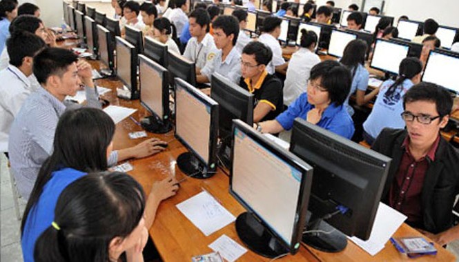 Rất khó nhờ vả hoặc gian lận Thi tuyển công chức ở Hà Nội. Ảnh: VNN