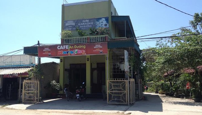 Nữ sinh bị đánh hội đồng, làm nhục Quán cà phê, karaoke An Đường, nơi nữ sinh Oanh bị đánh hội đồng