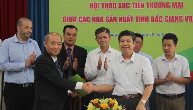 Big C hợp tác với các nhà sản xuất tỉnh Bắc Giang Big C hợp tác với các nhà sản xuất tỉnh Bắc Giang