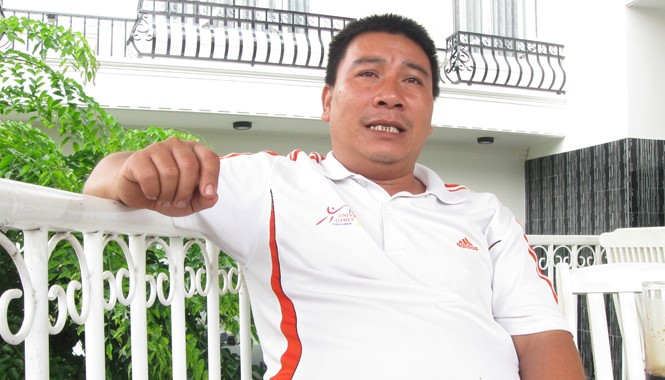 Ông chủ tịch 35 tuổi và 68 lần hiến máu Anh Nguyễn Văn Quý đã hiến máu 68 lần. Ảnh: Lê Hà