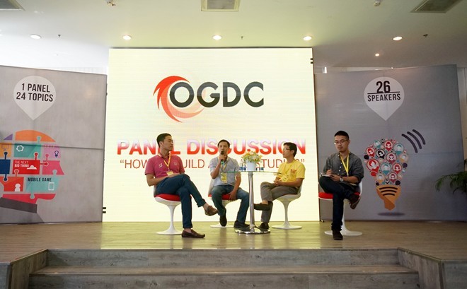Cơ hội mở cho những người làm trò chơi trực tuyến Các đại biểu tại hội thảo.