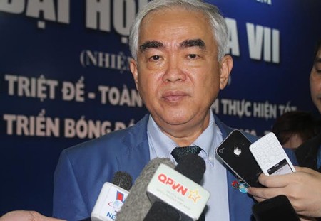 Cầu thủ bán độ sẽ bị loại vĩnh viễn Chủ tịch VFF Lê Hùng Dũng khẳng định sẽ chống tiêu cực đến cùng
